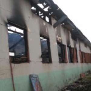 The burnt dormitory