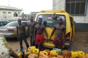 Fuel Siphoning Syndicate Busted At Ejisu