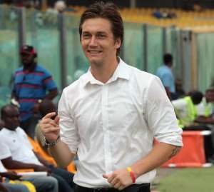 Medeama coach Tom Strand issues groveling apology to club over unprofessional conduct, vows to turn a new leaf