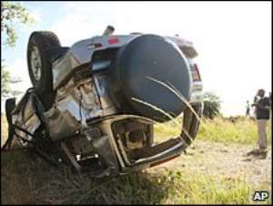 Tsvangirai says crash an accident