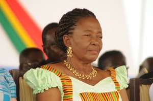 Where is Naadu Mills, the First Lady?