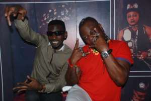 May D visits Charlyboy’s office to solicits blessings for his Album Launch in Abuja.PICTURES