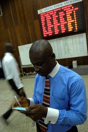 Accra bourse closes  flat