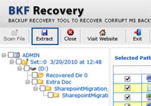 How to Restore .BKF Files Using NTBackup in Windows 7  Windows Vista?