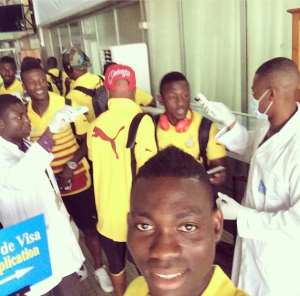 WATCH PHOTOS: Black Stars players in town to storm Ghana Golf Awards on Saturday
