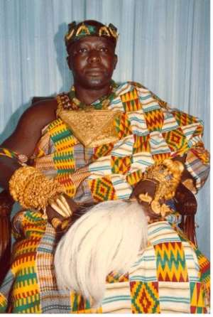 Asantehene Destools His Sub Chief