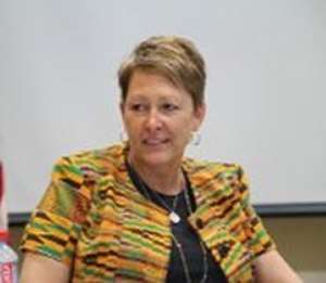 Ms Cheryl Anderson, out-going USAID - Ghana Mission Director