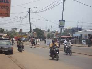 NDC activist donates motorbikes to the party