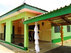The ward and theatre block