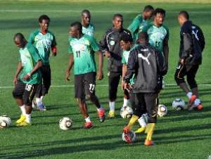 Black Stars Open Training Session  Press Conference