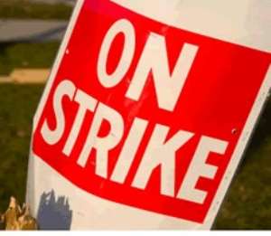 BOST workers on strike