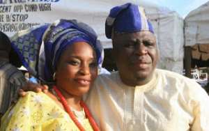 Comedian Gbenga Adeyinka Buries Father in Law Pictures