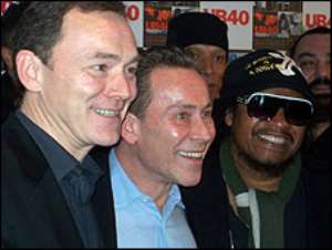 UB40 singer replaced by brother