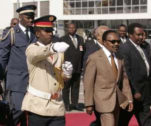 President of Gabon Omar Bongo