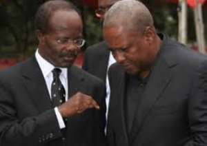 Dr. Ndoum and President Mahama