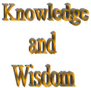 Is There A Difference Between 'Knowledge' And 'Wisdom'? 1