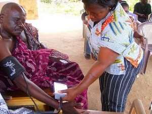 VPWA offer support to needy clinic in rural Ghana