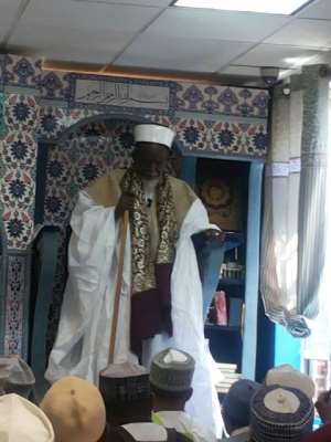 National Cheif Imam Delivering A Sermon At Yankasa Islamic Center In New York Last Friday