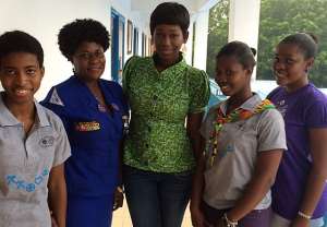Ama K. Abebrese partners Ghana Girl Guides Association to fight skin bleaching