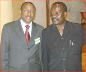 Mr Beavogui and Mr Kwesi Ahwoi