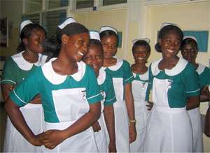 Some student nurses