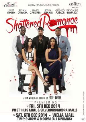 IS SHATTERED ROMANCE A GOOD MOVIE? SIX NOMINATIONS IN THE UPCOMING GHANA MOVIE AWARDS