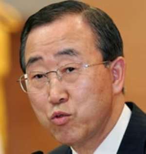 The United Nations Secretary General, Ban Ki-moon