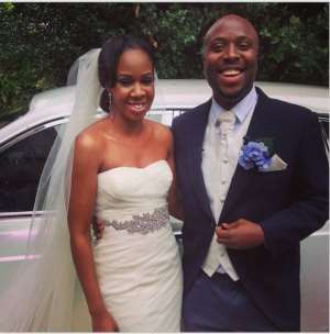 Genevieve Nnajis Publicist, Vannessa Amadi’s First Wedding Picturs in London