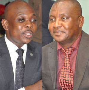 James Agalga and Alex Kyeremeh