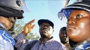 Dr Besigye was arrested on Monday, charged with inciting violence and later released