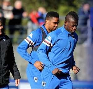 Ghana ace Afriyie Acquah trains for the first time with new club Sampdoria