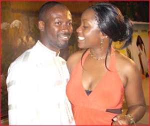 Pusher and his lovely Wife Elorm