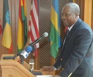 My musings on President Mahamas address tonite:  It is a cliche filled speech completely flat and uninspiring.