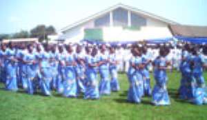 Some of the students dancing during the speech day