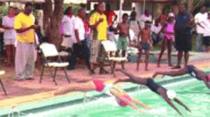 Some of the contestants in the six to 10 years age group contest