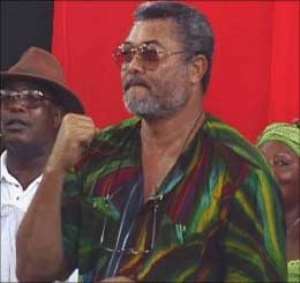 Rawlings dares Kufuor  in 2004