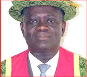 Prof Kwesi Adarkwa, outgoing VC