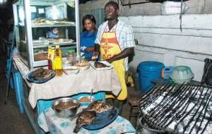 Business booms at banku and tilapia joints