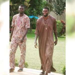 Expect more: Adebayor shows picture of brother who stole 21 phones in France