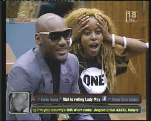 2Face Pays Surprise Visit To BBA Stargame Housemates, Calls Them Celebs