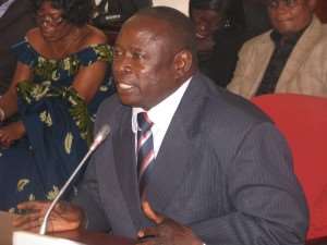 Interior Minister, Cletus Avoka