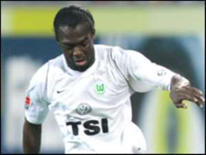 Ghana defender Sarpei has injury
