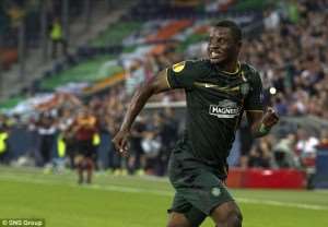 Wakaso was not played in the Celtic match against Inter Milan