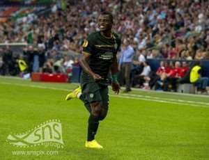 Ghana winger Mubarak Wakaso scores on Celtic debut in Europa League stalemate