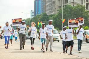 Philips Health Walk Held In Accra To Make Way For Cairo To Cape Town Roadshow