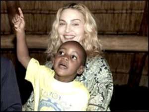 Madonna adopted four-year-old David in 2006