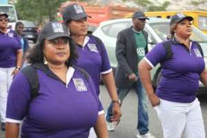 Nollywood Actress Storm Lagos For March Aganist Domestiv Violence Photos