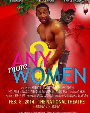 Ghanaian Actor Poses Nude For A Movie Poster