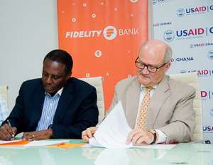 Fidelity Bank, USAID sign 3.9m deal to facilitate lending to health sector