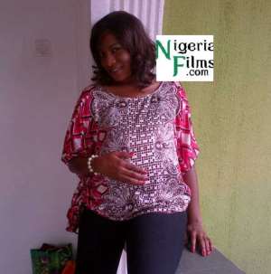 EXCLUSIVE: Star Actress, Chika Ike Heavily Pregnant, Gets Maltreated By Hubby